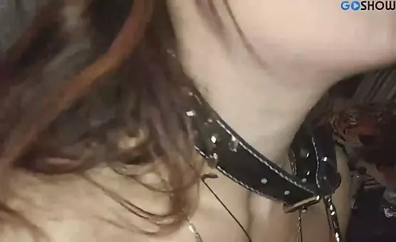 Collared Submission Dominance Over the Girl