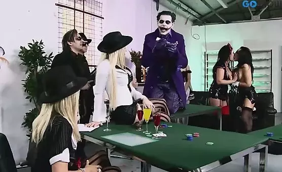 Crazy Fancy Costume Orgy Party Wild Sex Encounter