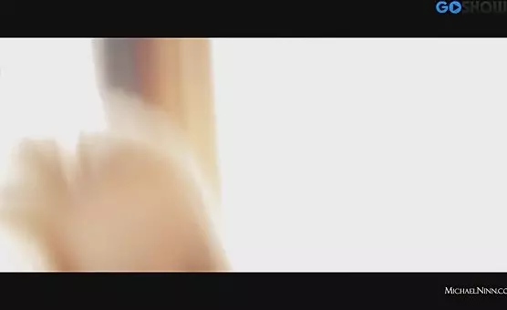 Sensual Blonde Charms Allure in Passionate Encounter